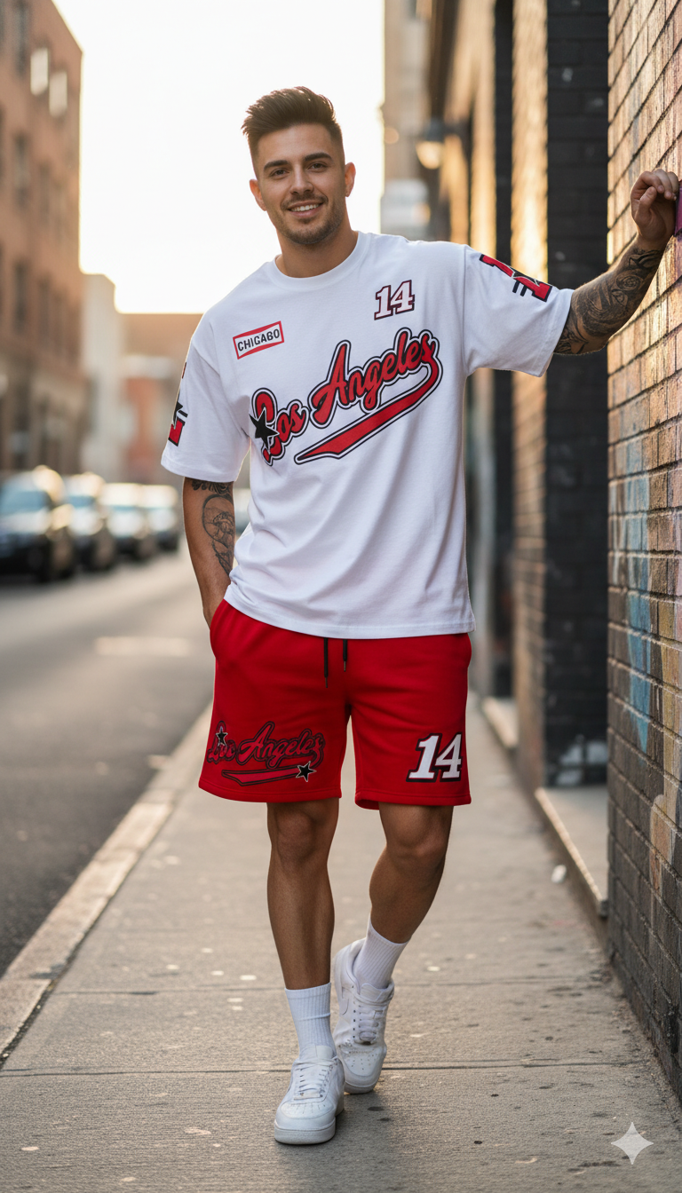 Camisa+Pantaloneta OVERSIZE - 2077152 - Vista 1