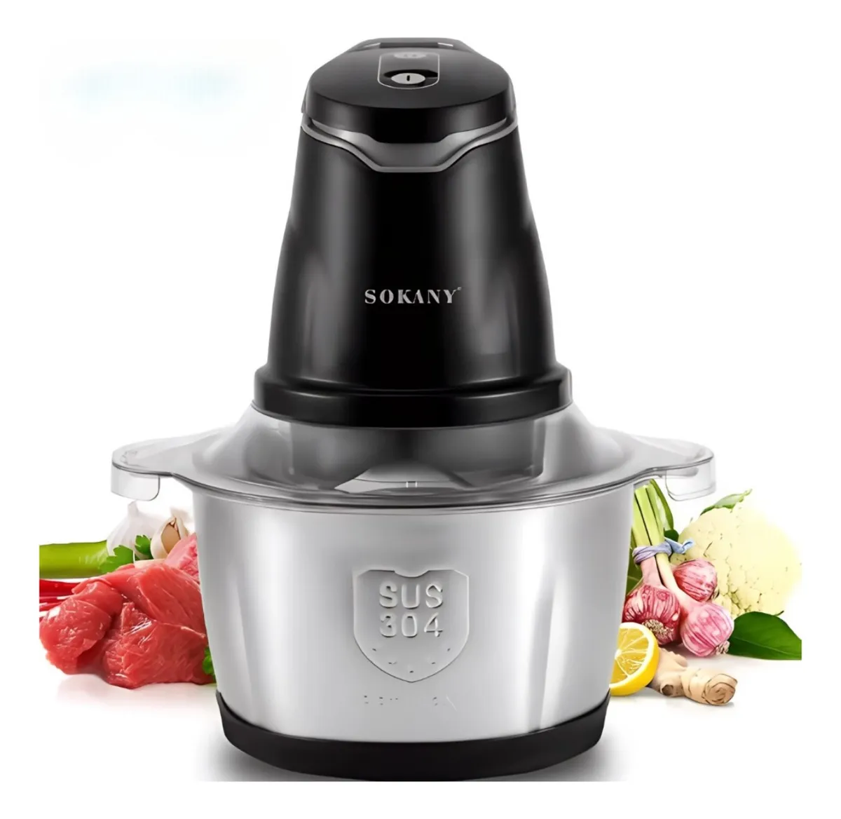 PICADOR DE CARNE Y VERDURAS 2L