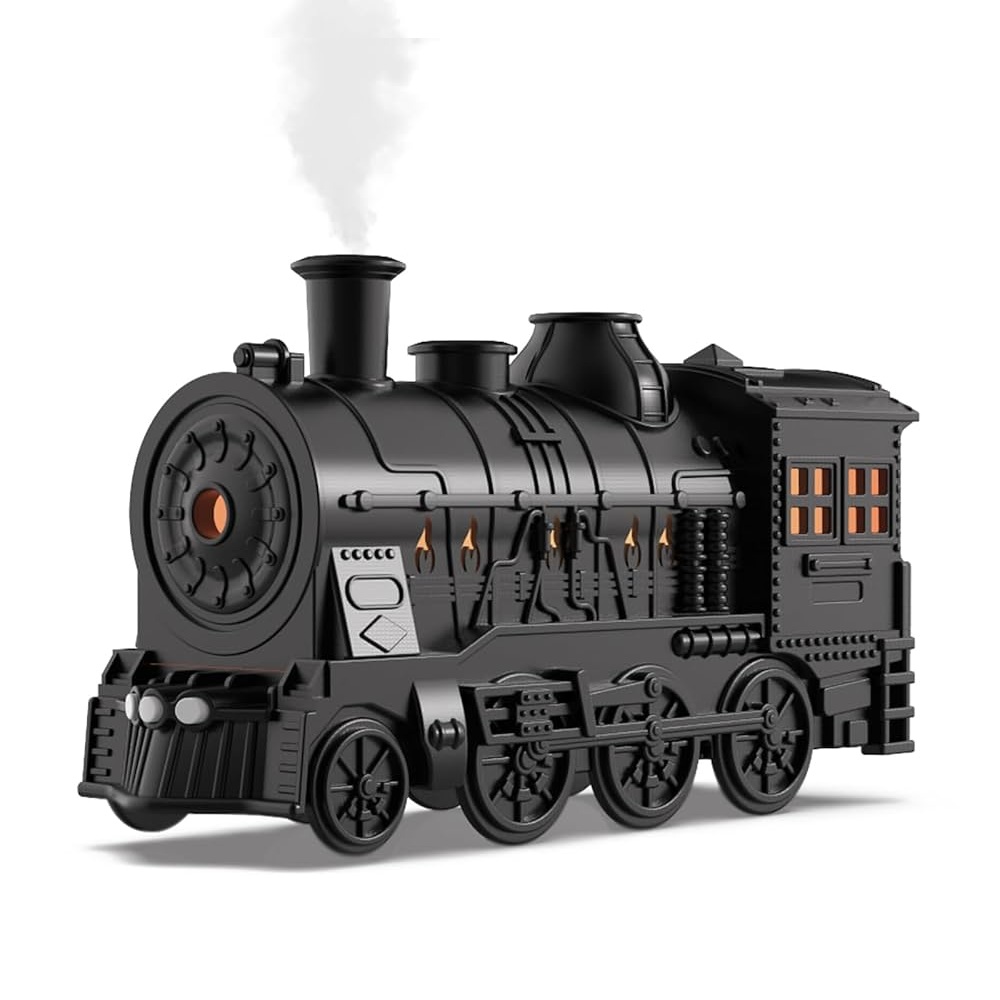 Humidificador Tren Luces LED Vapor 300ml