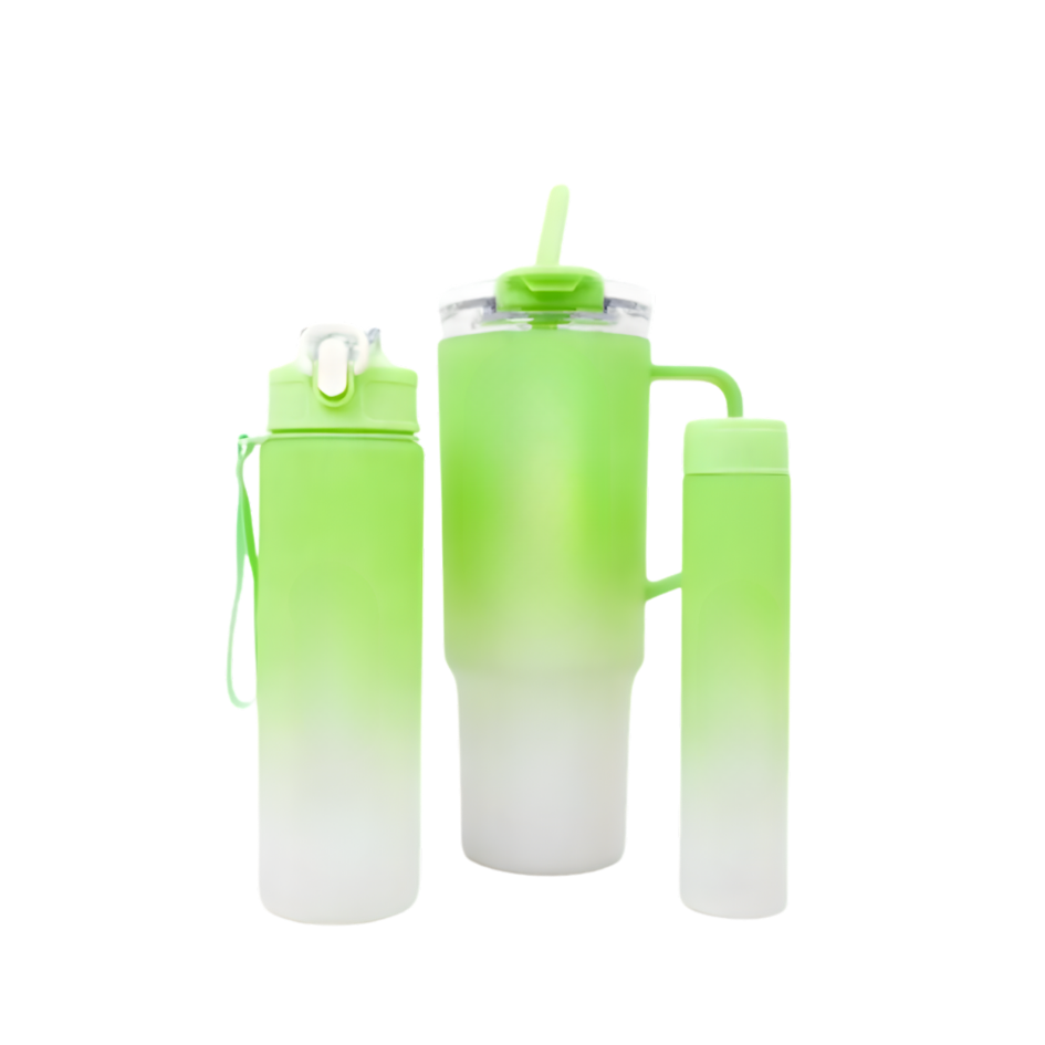 Set Termos Tres Piezas Hidratacion Porta - Vista 1