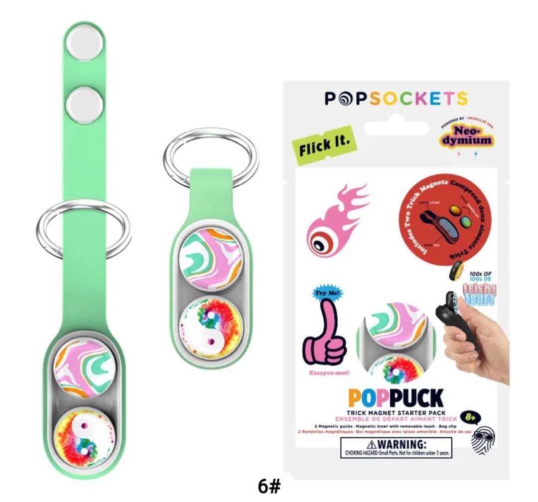 Llavero Poppuck magnético antiestrés - Vista 1