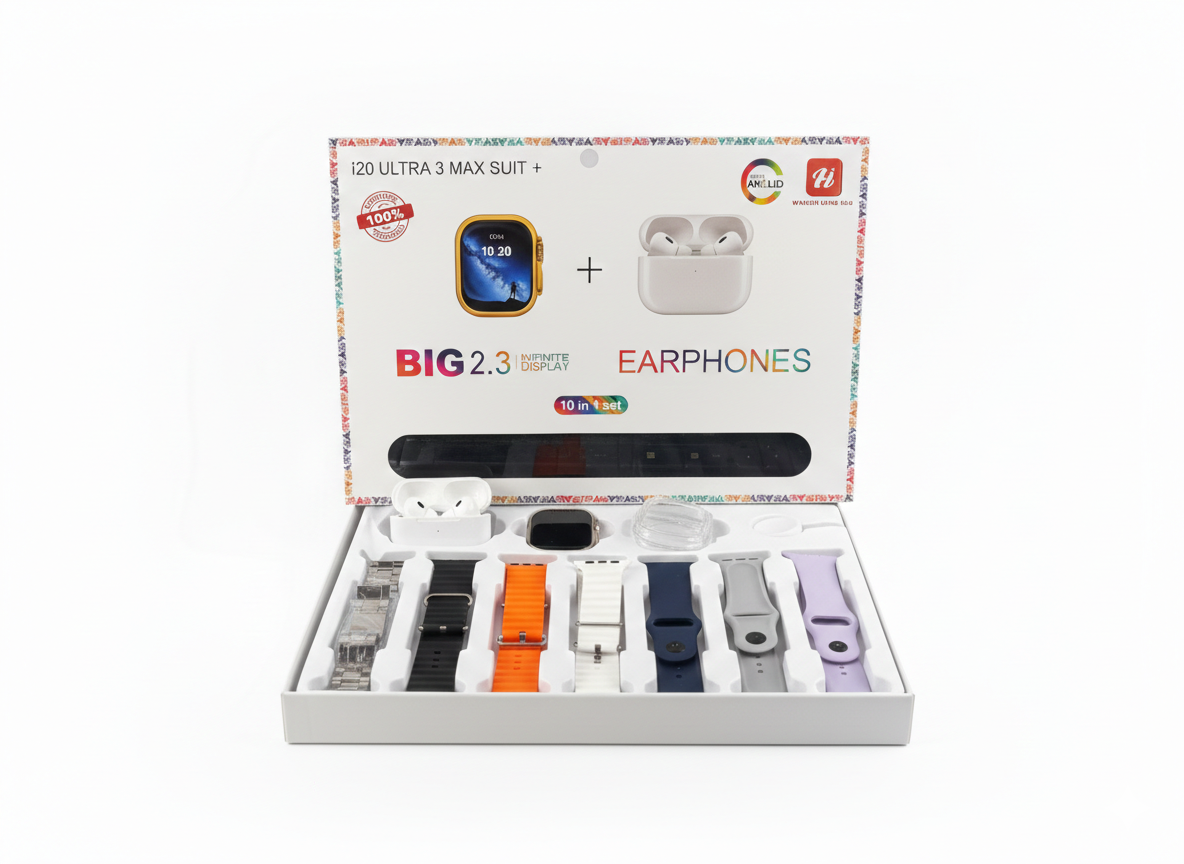 Combo Reloj Smartwatch I20 Audifonos - Vista 1