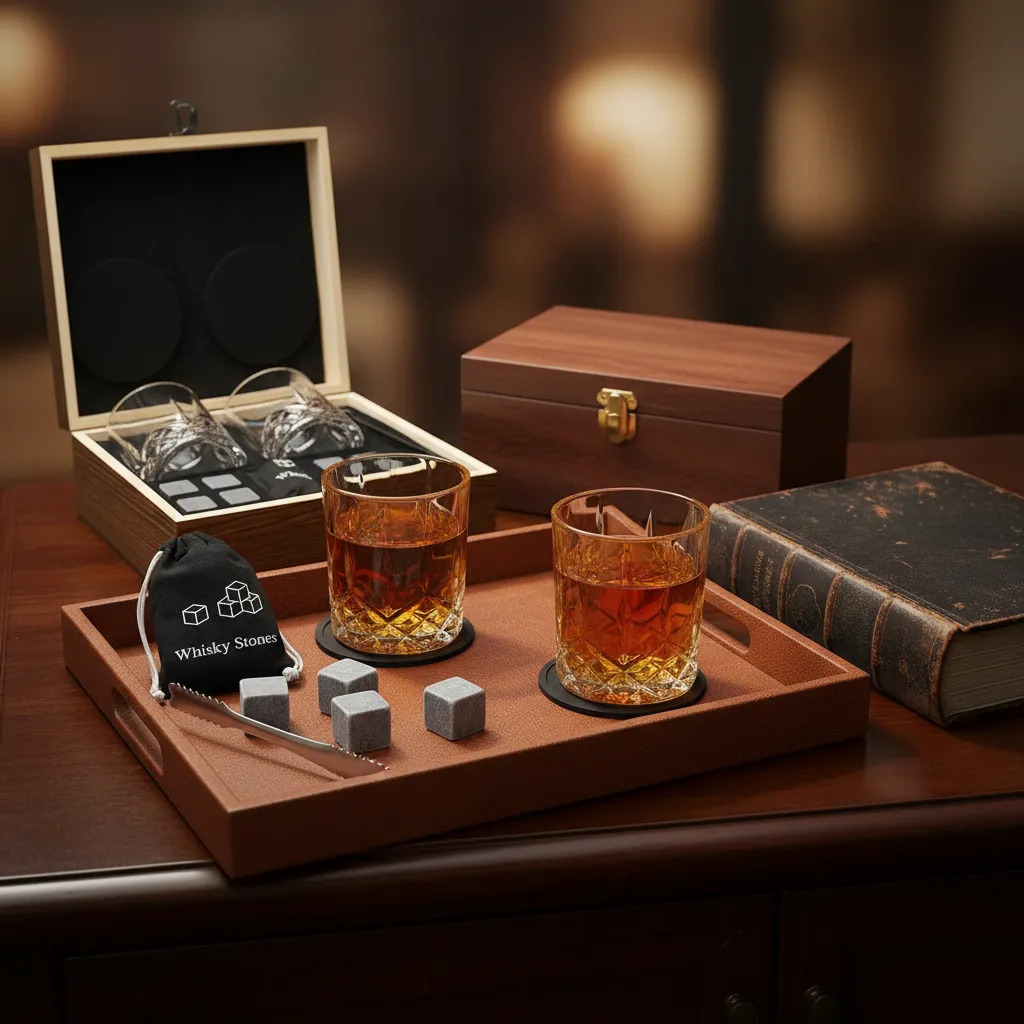 SET PARA SERVIR WHISKY 15 PIEZAS TOP