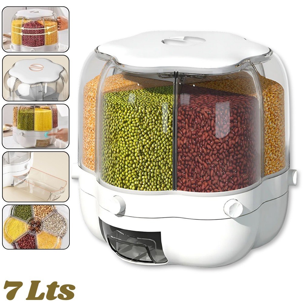 Dispensador De Granos Contenedor 360 G