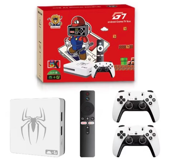 CONSOLA DE VIDEOJUEGOS G7 + TV BOX