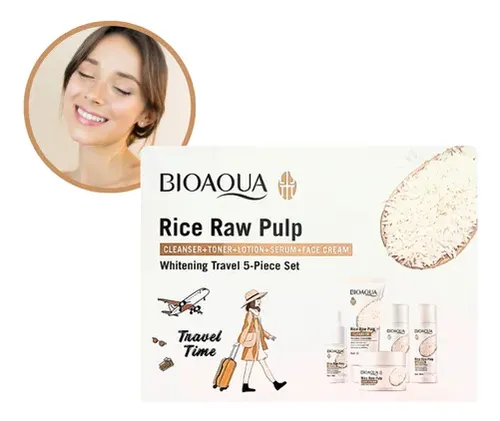 Vista 2 de Kit mini cuidado facial de arroz