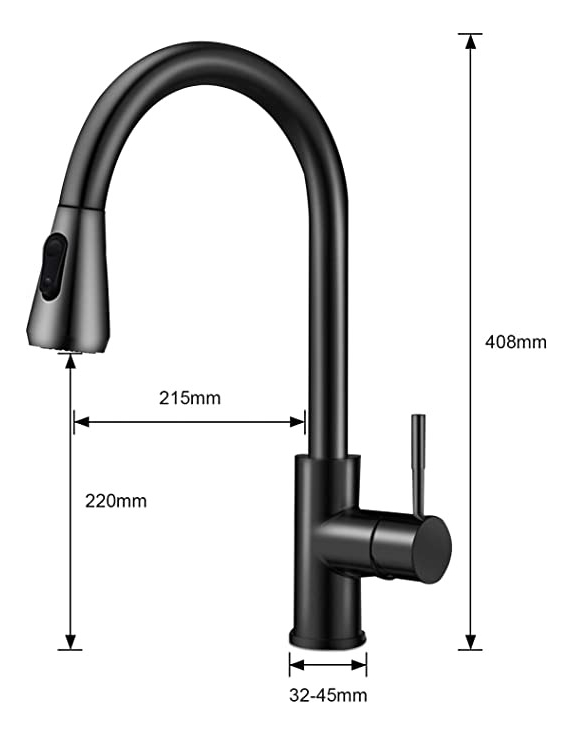 Vista 6 de GRIFERIA DE LUJO 360 ULTIMA GENERACION - COLOR: NEGRO