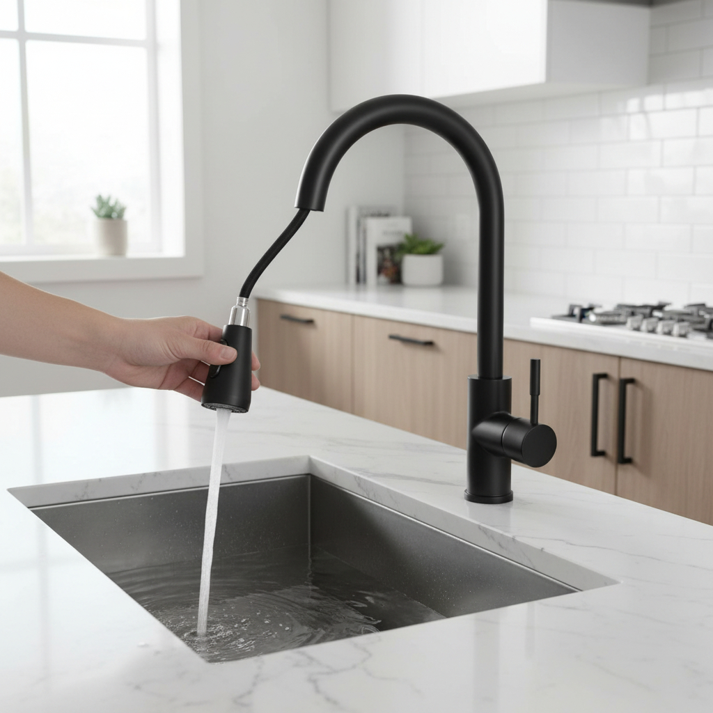 Vista 2 de GRIFERIA DE LUJO 360 ULTIMA GENERACION - COLOR: NEGRO