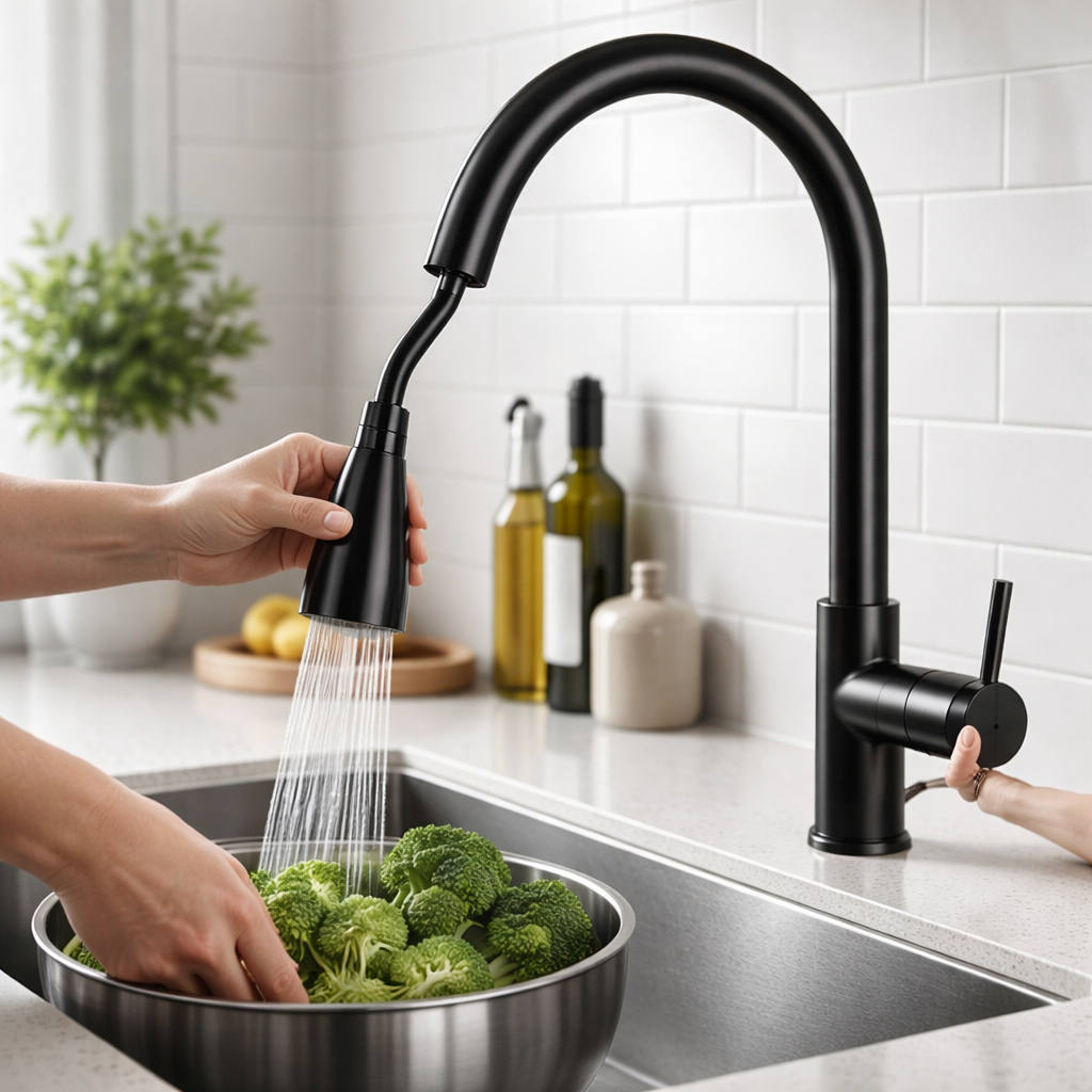 GRIFERIA DE LUJO 360 ULTIMA GENERACION - COLOR: NEGRO