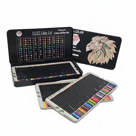 Set Profesional de 120 Lápices de Color