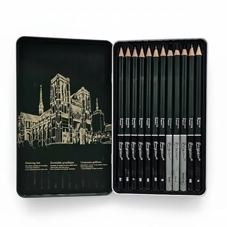 Set Profesional de Lápices de Dibujo 12