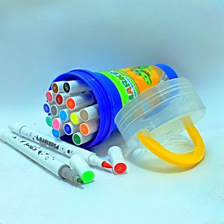 Set de Arte "Dúo Creativo" - Plumonesx18