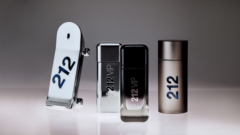 Kit 212 Carolina herrera men- perfumero