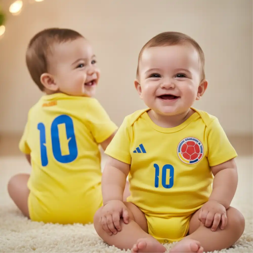 Body bebe mundialista selección Colombia - Vista 1