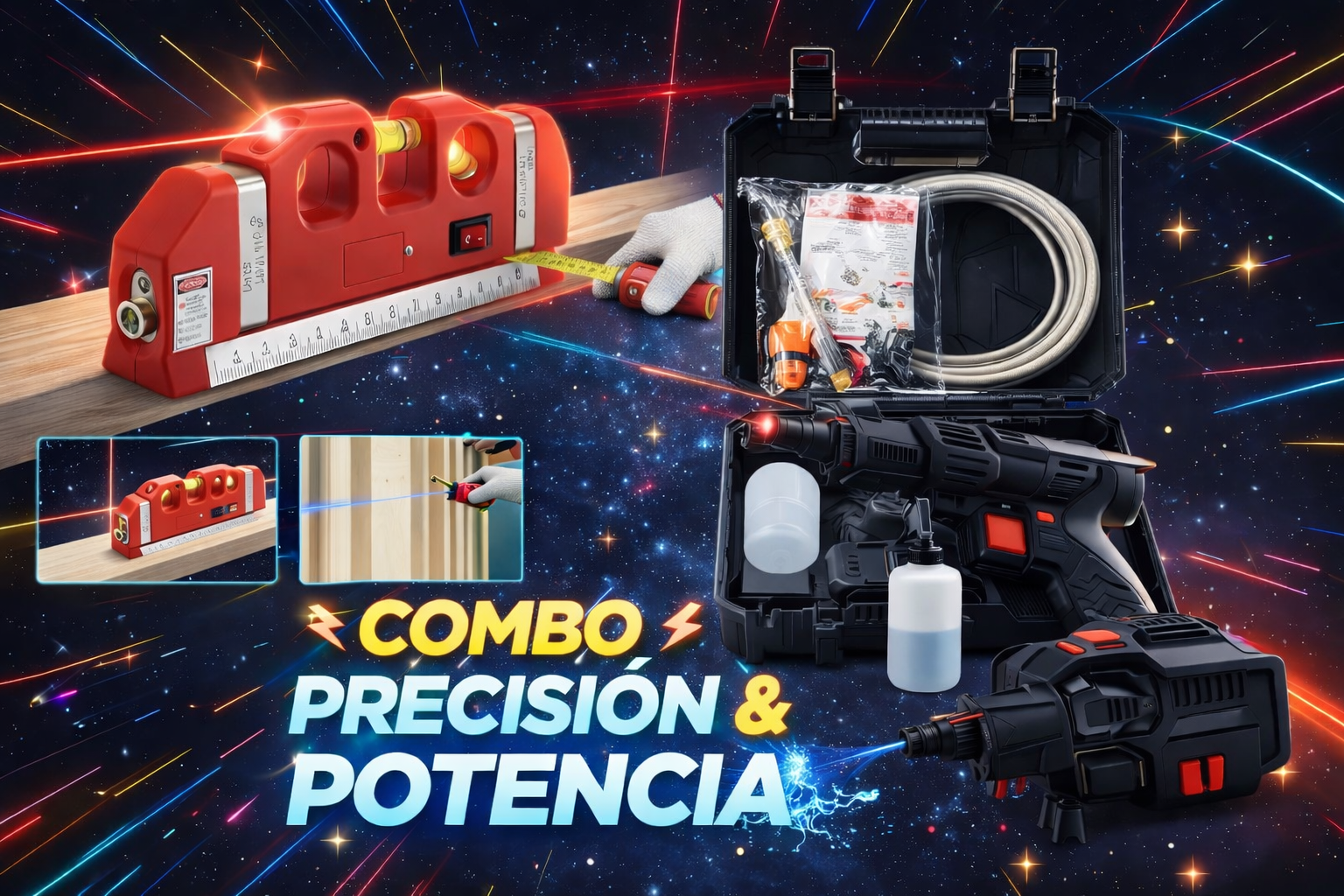 TNS04T COMBO PRO LIMPIEZA & PRECISIÓN