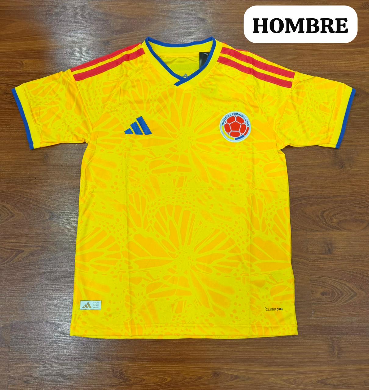 CAMISETA BORDADA DE HOMBRE COLOMBIA - Vista 1