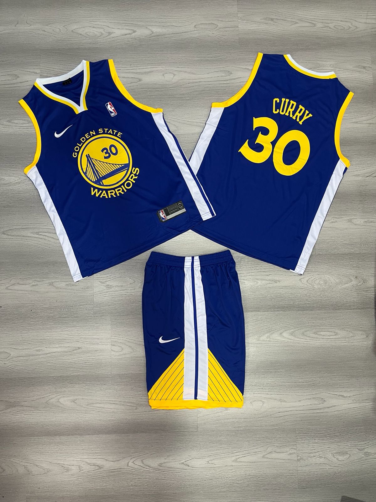 CONJUNTO NBA GOLDEN STATE ADULTO NIÑO - Vista 1
