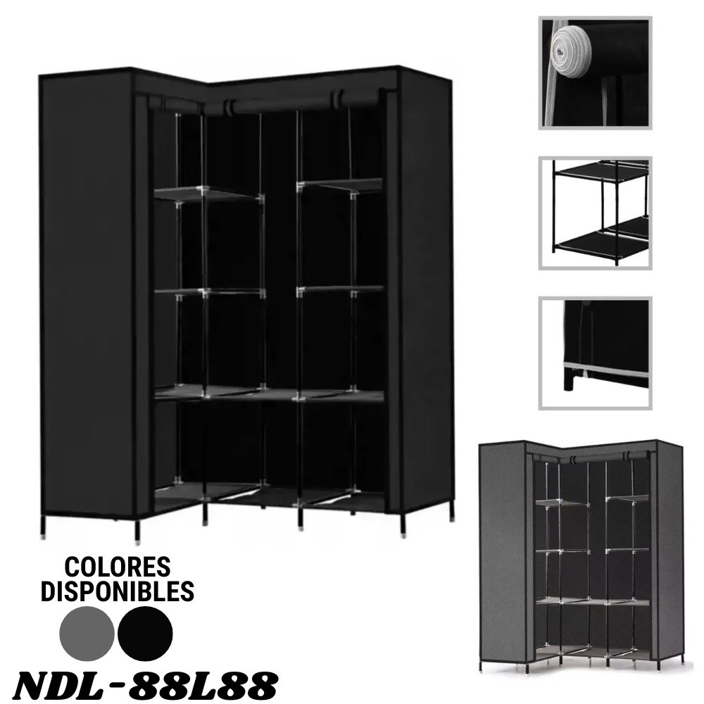 Closet Armario Ropero De Tela NDL-88L88