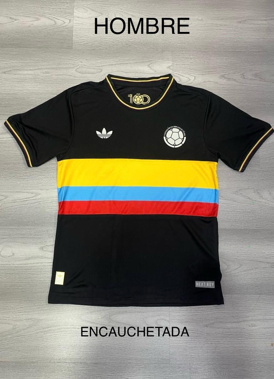 CAMISETA 100 AÑOS NEGRA BORDADA - Vista 1