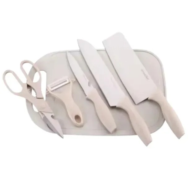 set de cuchillos con pedestal