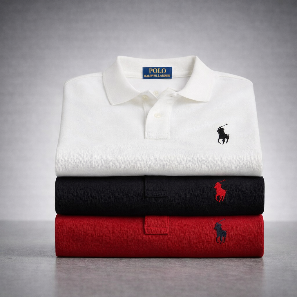 Pack por 3 Polos Ralph Drop - Vista 1