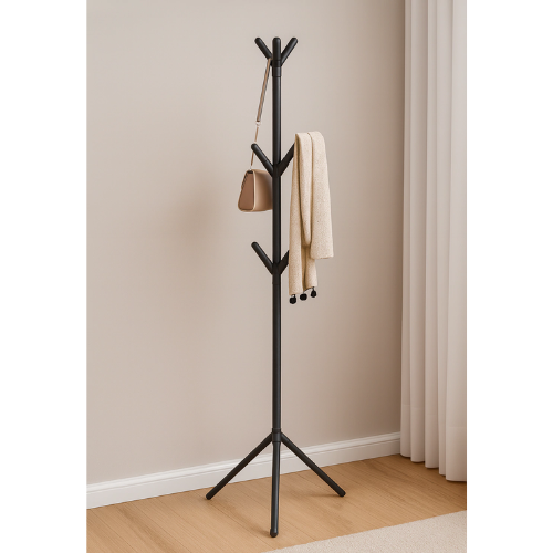 Perchero de metal y plastico