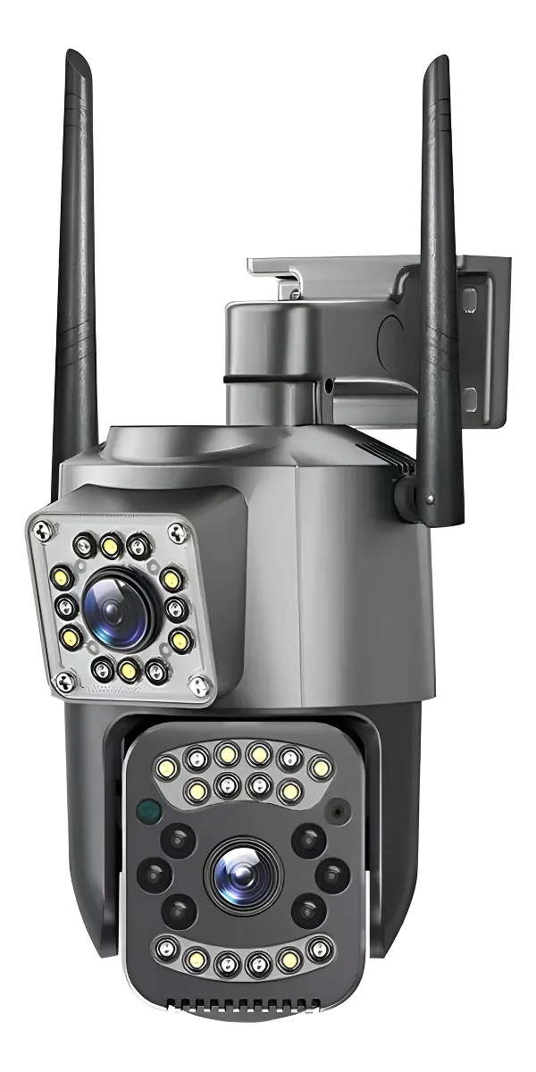 Camara Doble Lente De Exteriores