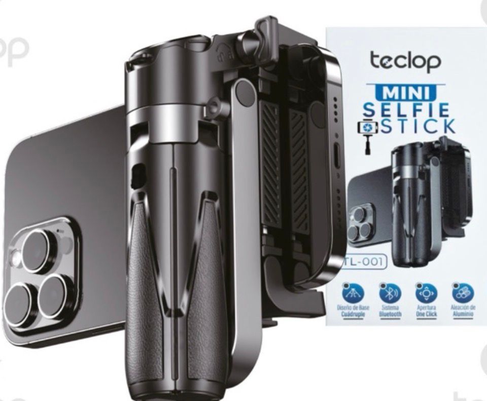 Selfie stick tripode portatil Quadpod