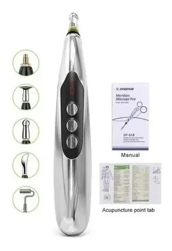 Lapiz Acupuntura Recargable De 5 Puntas