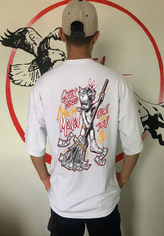 CAMISETA OVERSIZE (ANGEL MONEY) - Vista 1