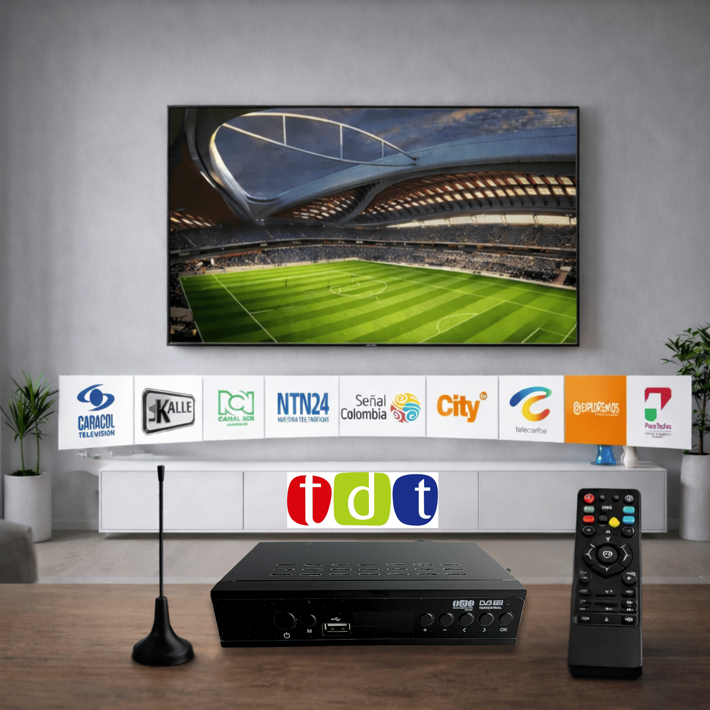 Decodificador TDT TV Digital VP-TDT