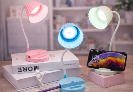 Lámpara LED de Escritorio con Sacapuntas