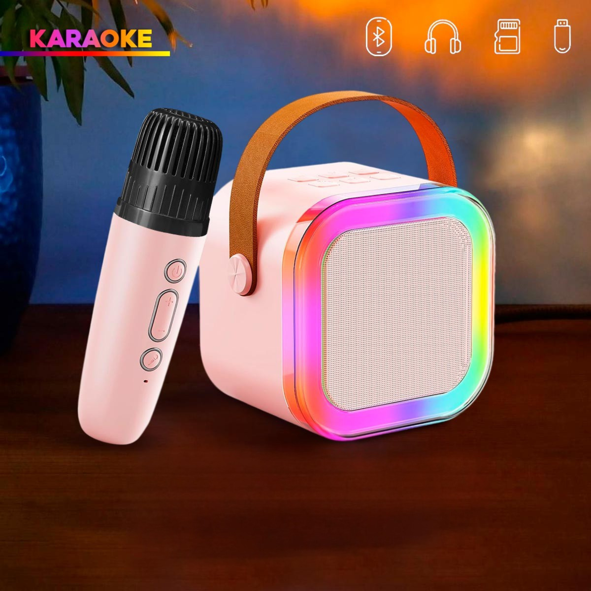 Kit De Karaoke Parlante Mágico K12