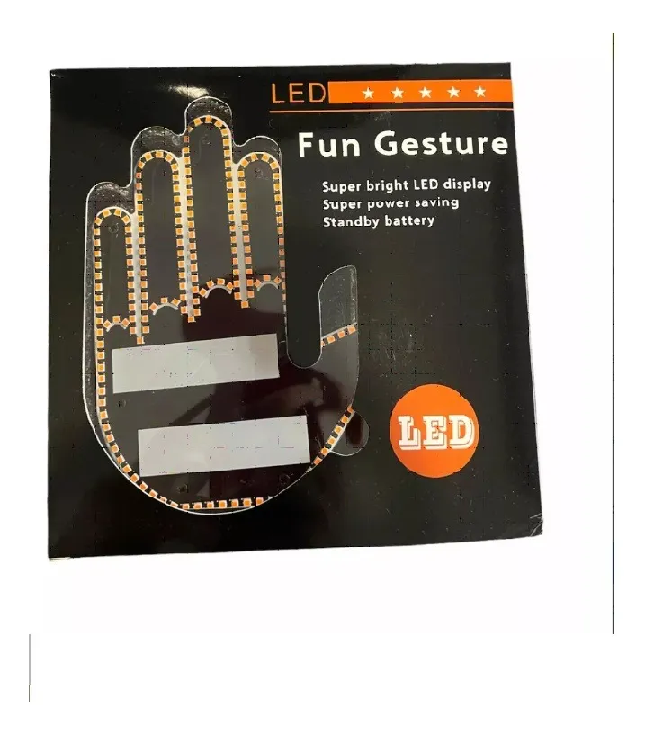 Mano LED para Auto (Fun Gesture)