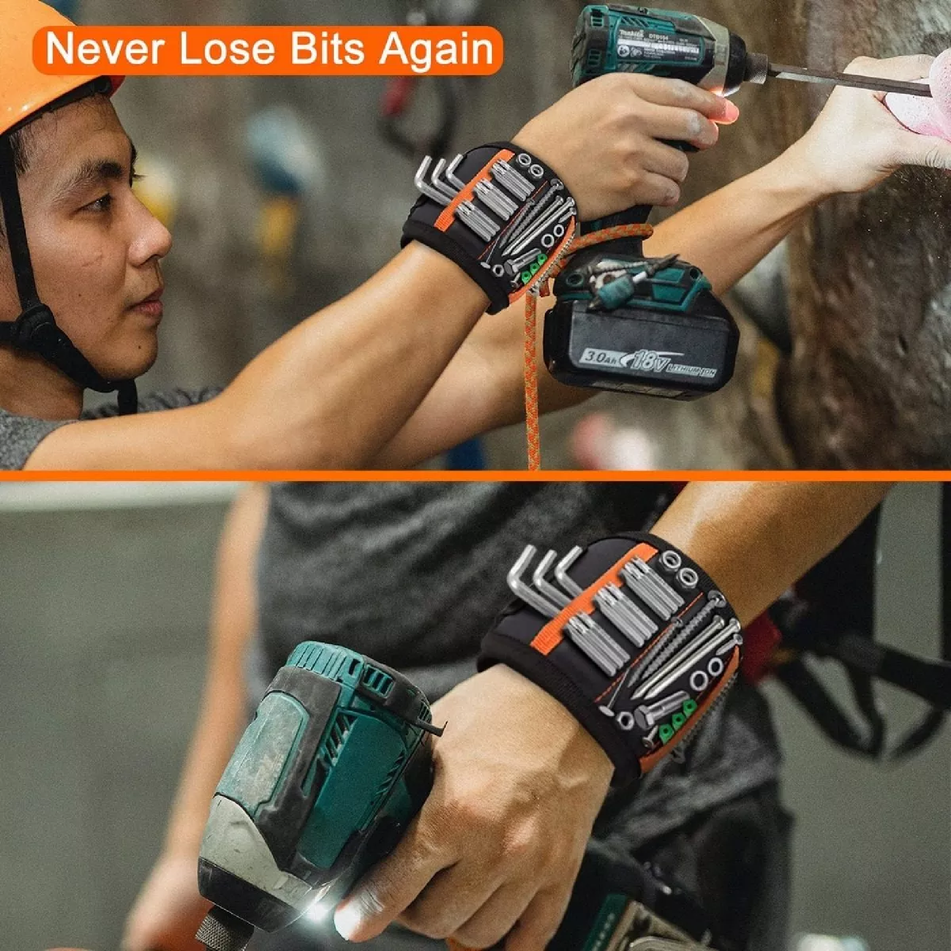 Miniatura 2 de Brazalete Magnético Porta Tornillos