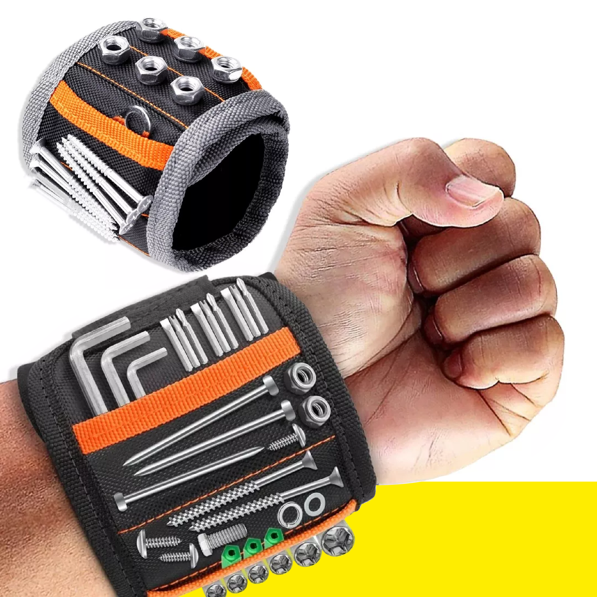 Miniatura 6 de Brazalete Magnético Porta Tornillos