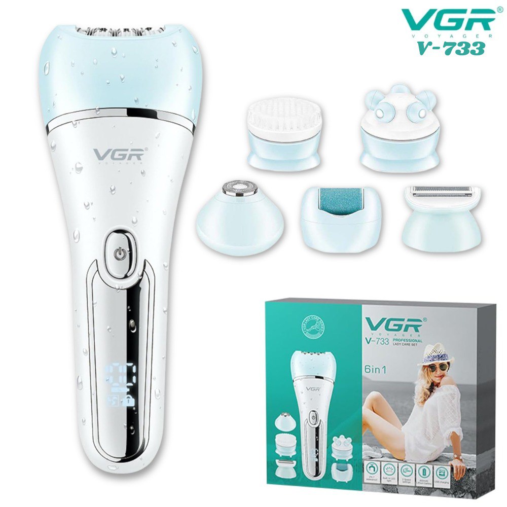 Vista 2 de Maquina Depiladora Afeitadora Vgr V-733