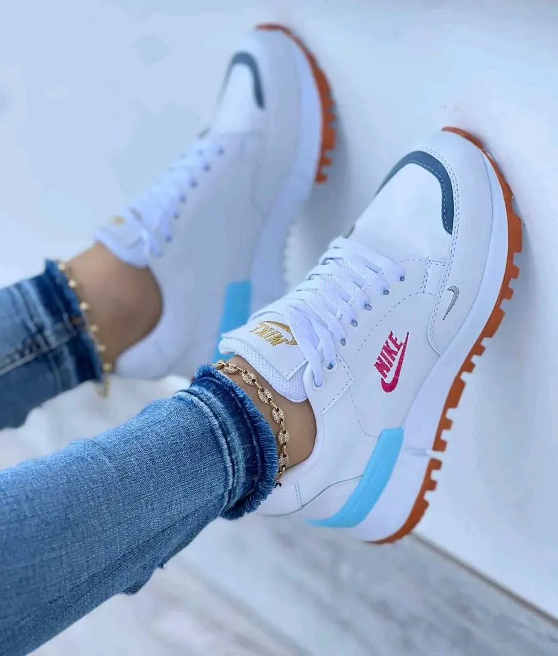 Nike Trebol Blanco AZul