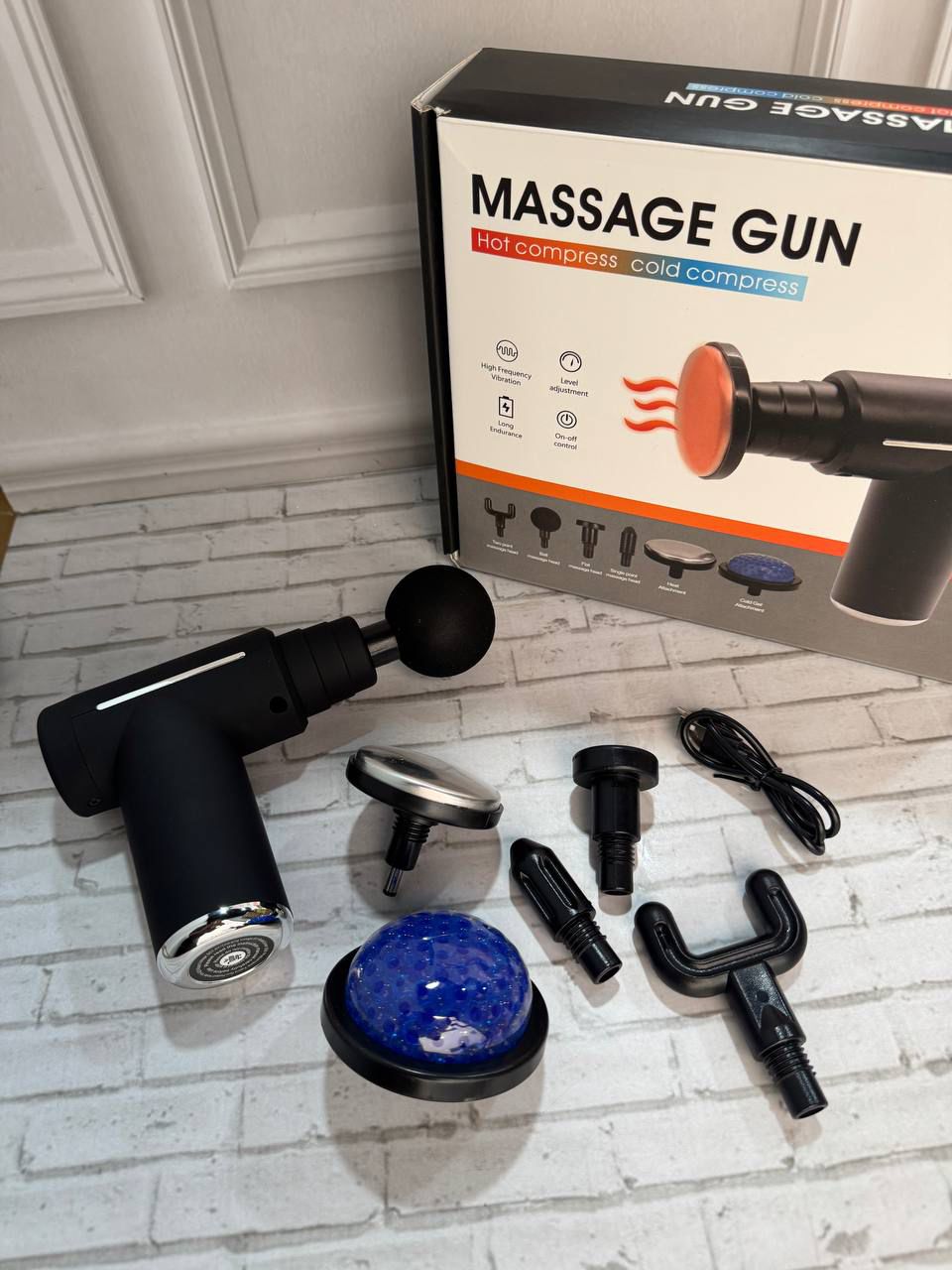 Vista 2 de Pistola MASAJEADOR FASCIAL GUN