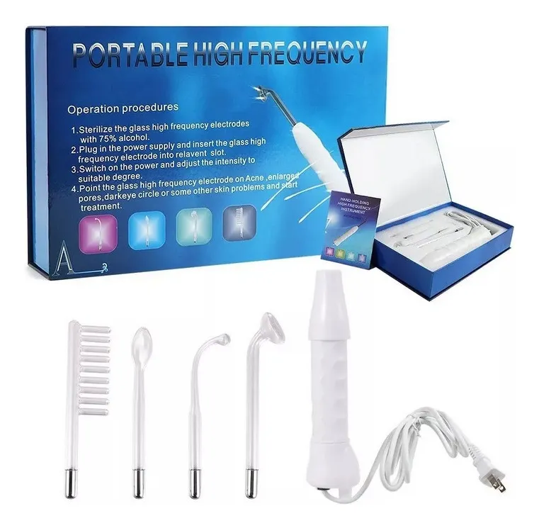 Alta Frecuencia Portátil Facial Corporal