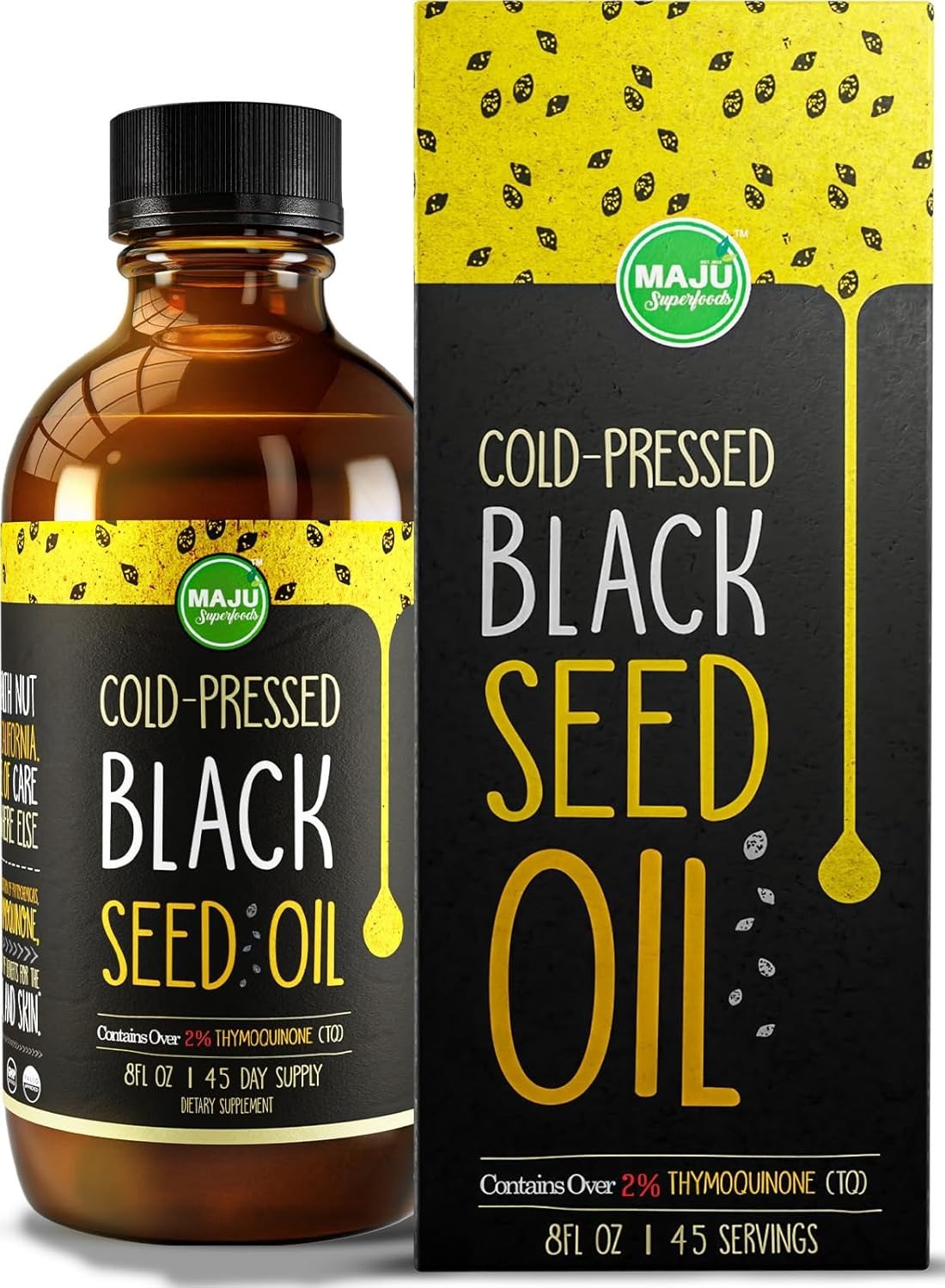 MAJU COLD-PRESSED BLACK SEED OIL 8OZ