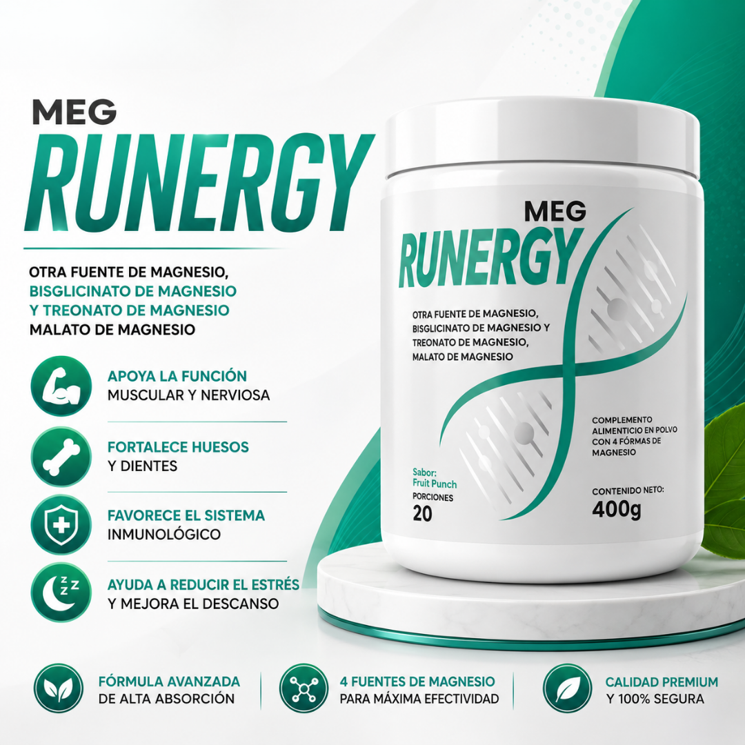 RUNERGY| SUPLEMENTO PARA DEPORTISTAS