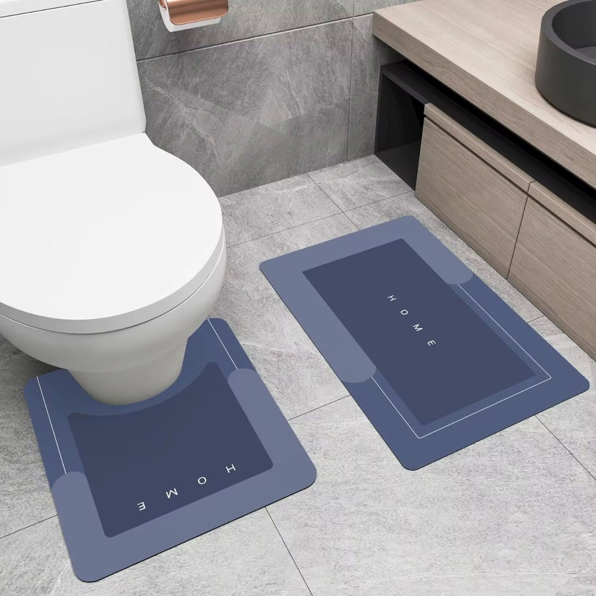 VA Tapete duo absorbente baño