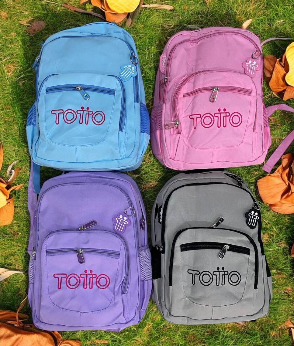Combo Maleta Morral Totto 3 en 1