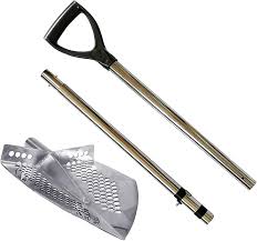 Pala tamiz de tierra