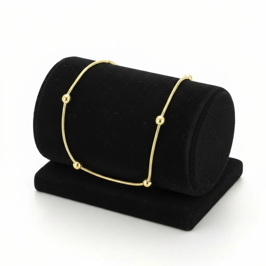 Pulsera Minimalista de Acero Inoxidable - Vista 1