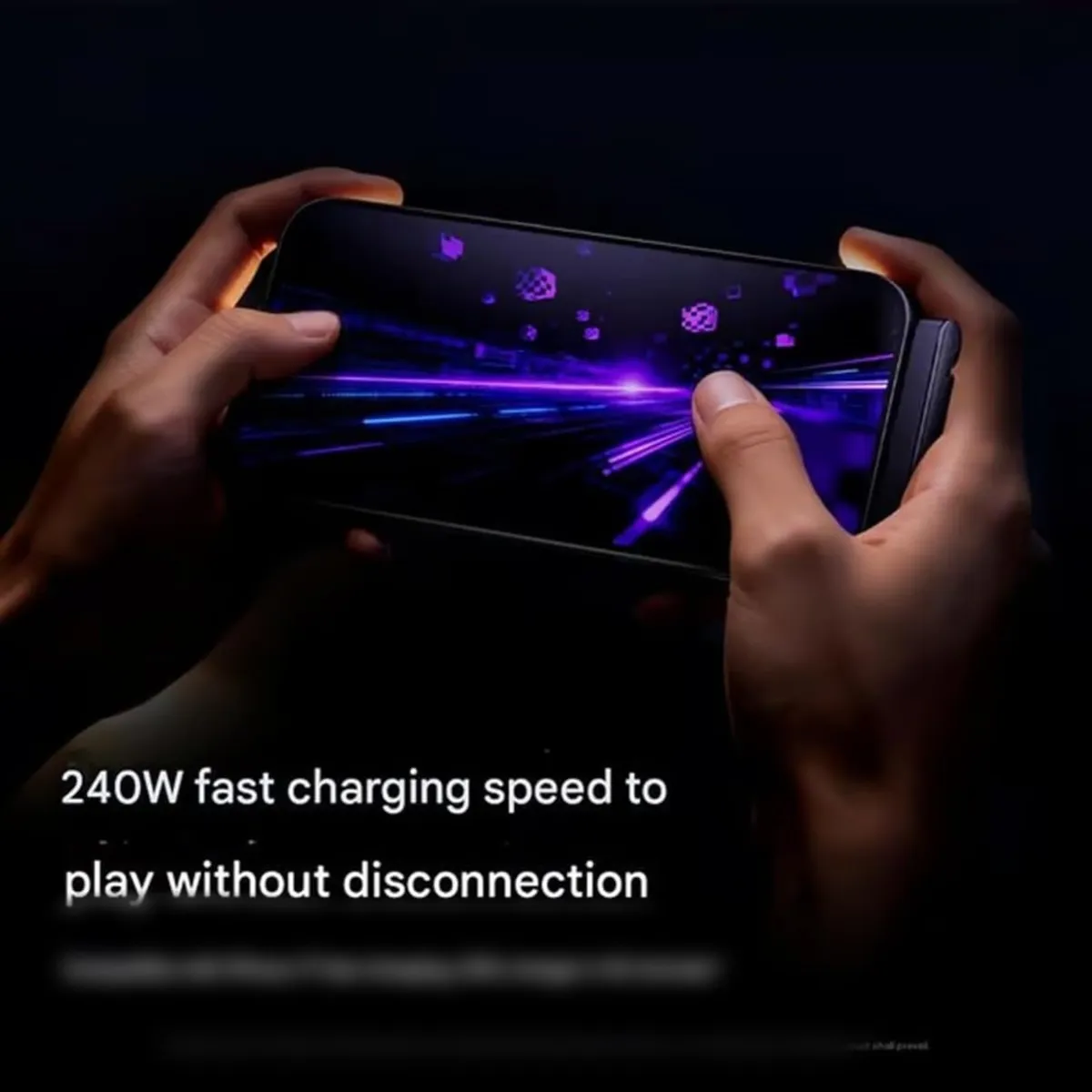 Vista 3 de Cable De Carga Rápida Con Base