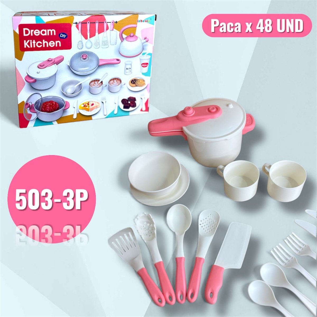 SET DE COCINA INFANTIL 503-3P