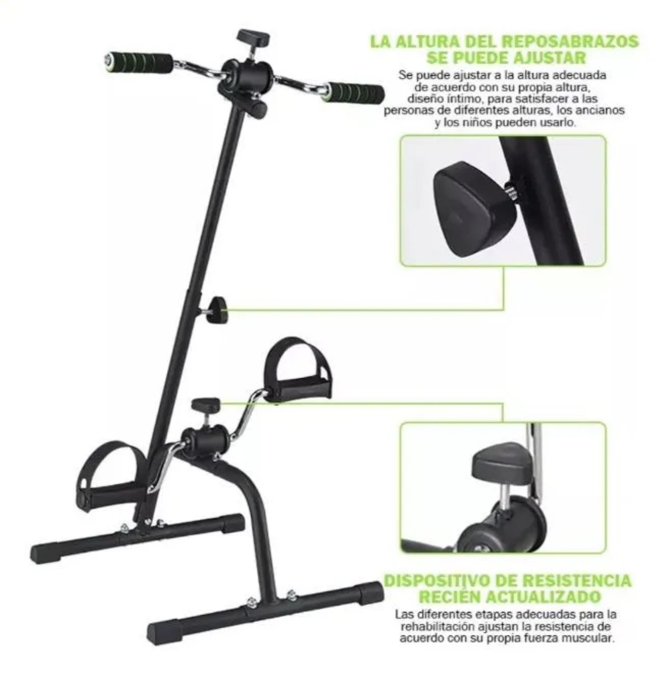 Bicicleta con Pedales Para Manos y Pies