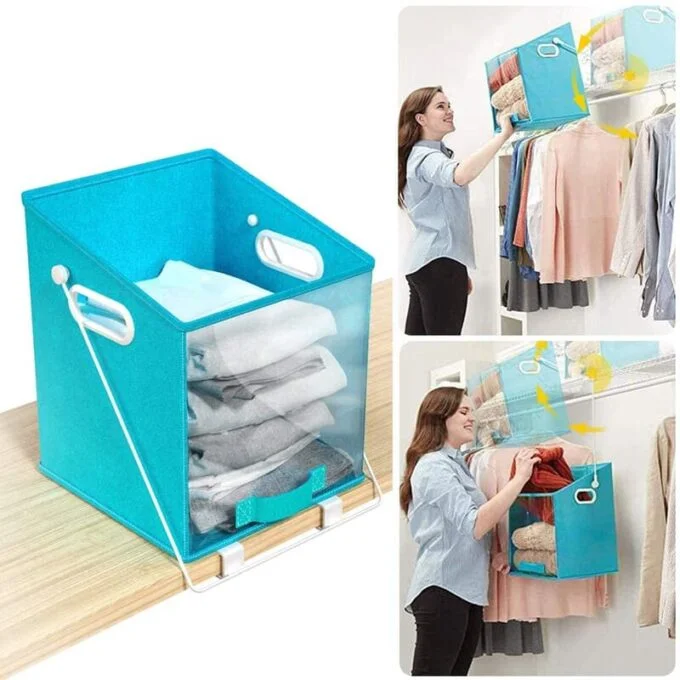 Organizador de ropa plegable cesta - Vista 1
